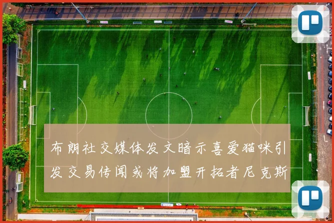 布朗社交媒体发文暗示喜爱猫咪引发交易传闻或将加盟开拓者尼克斯雷霆湖人